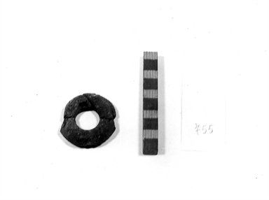 pendente a disco di orecchino